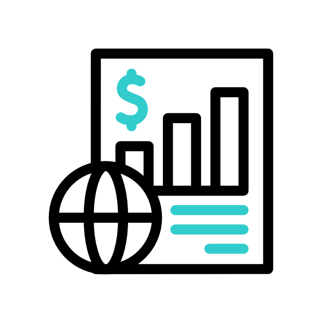 Computer, coffee and a pencil on a desk